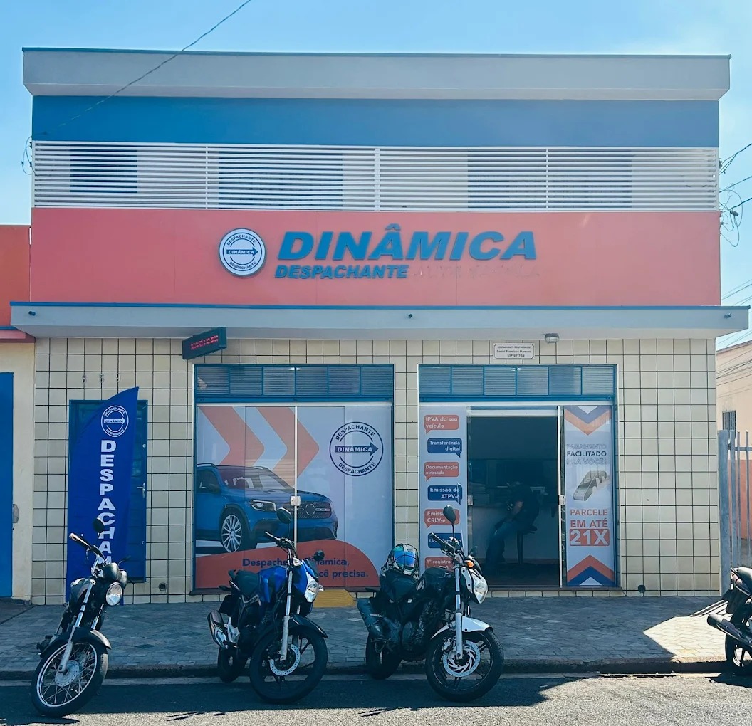 Fachada real do Despachante Dinâmica em Ribeirão Preto